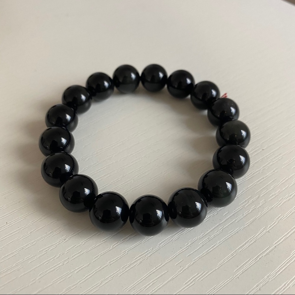 GENUINE OBSIDIAN Bracelet